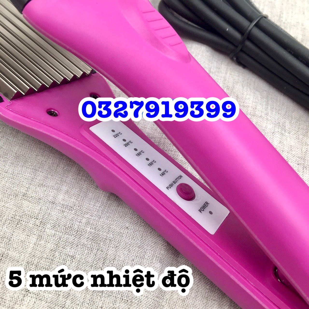 Hair Straightener Replaces High-End Model Hq 989 - Specialized Clip Blade, Temperature 140-220 ° C, Capacity 50-100W, Safe to Use, Purple, Black, Red