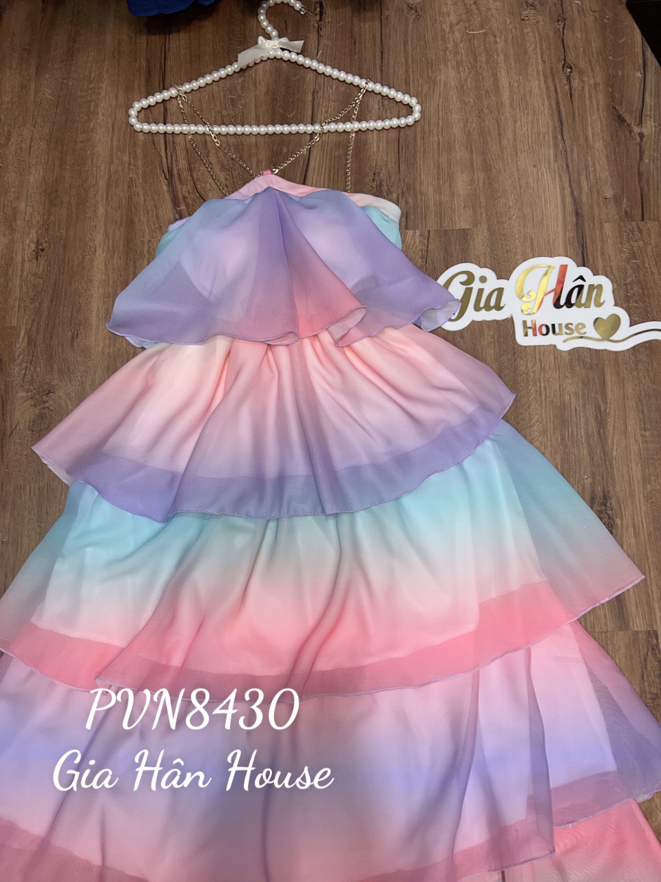 Maxi 7 sắc cầu vồng