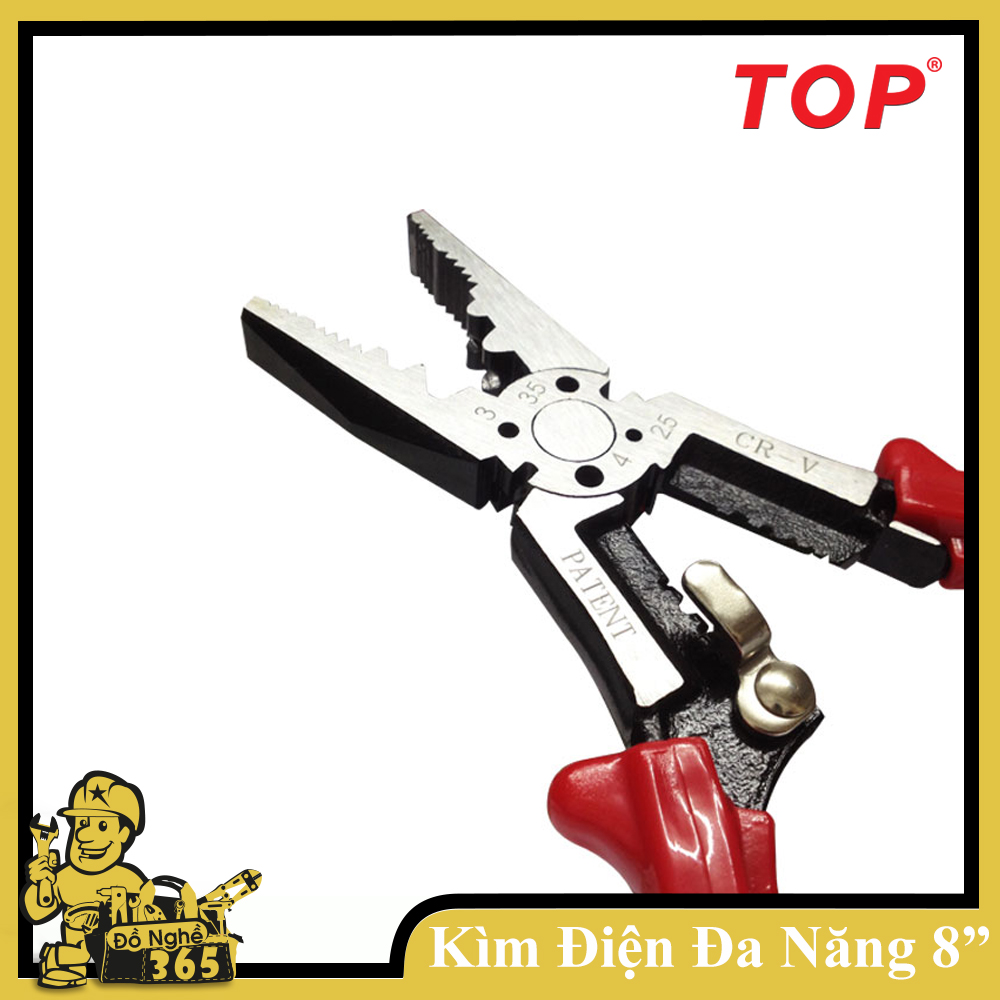 Kìm điện đa năng 8" (200mm) Top