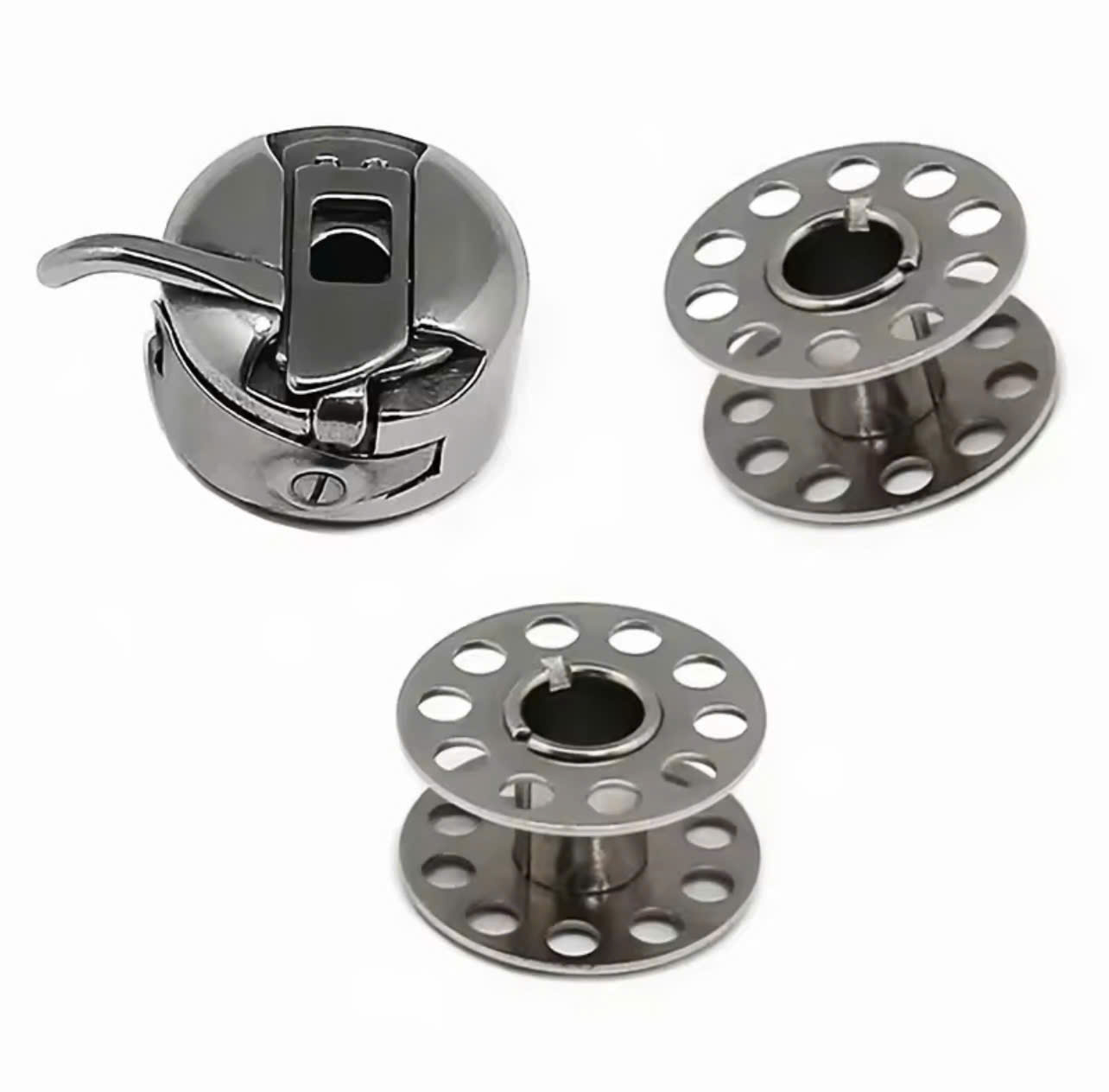 Thoi, thuyền (quả đào) và suốt sử dụng máy may gia đình