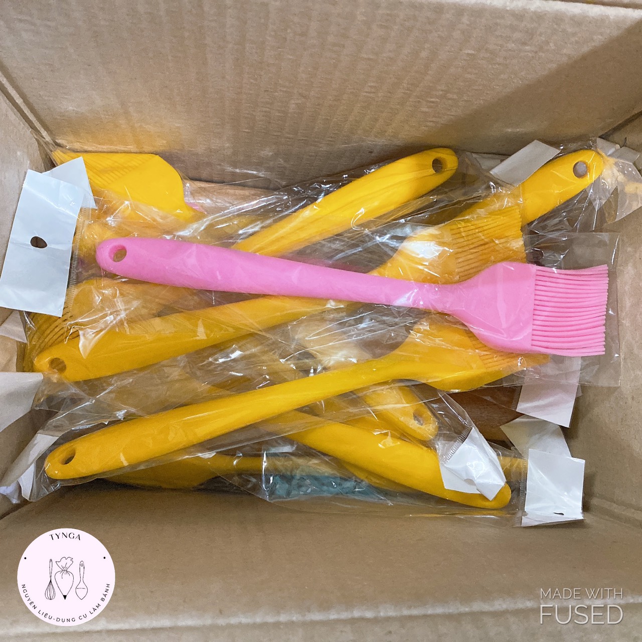 [Freeship + Quà Tặng 10k ]Cọ silicon đúc quét dầu 26cm