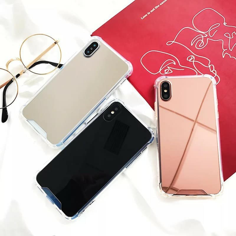 Ốp Lưng Iphone Tráng Gương Chống Shock