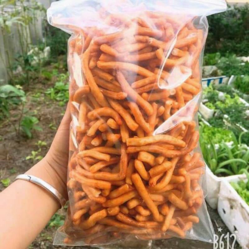500gram Snack Quẩy Cay Giòn