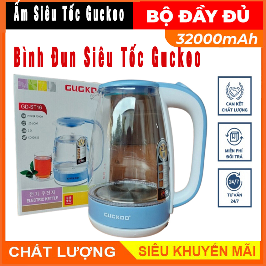 Ấm siêu tốc thủy tinh