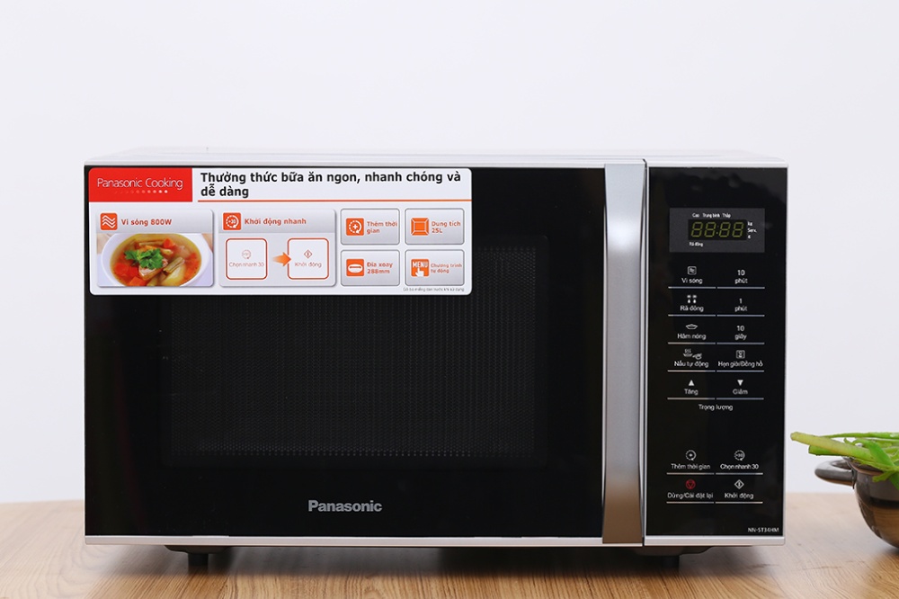Lò vi sóng panasonic nn-st34hmyue 25 lít
