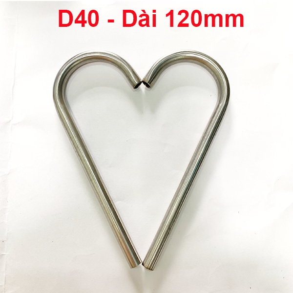 Vòi Inox D40 hoặc D50 dài 120mm / 80mm dùng thiết kế máy rót nước