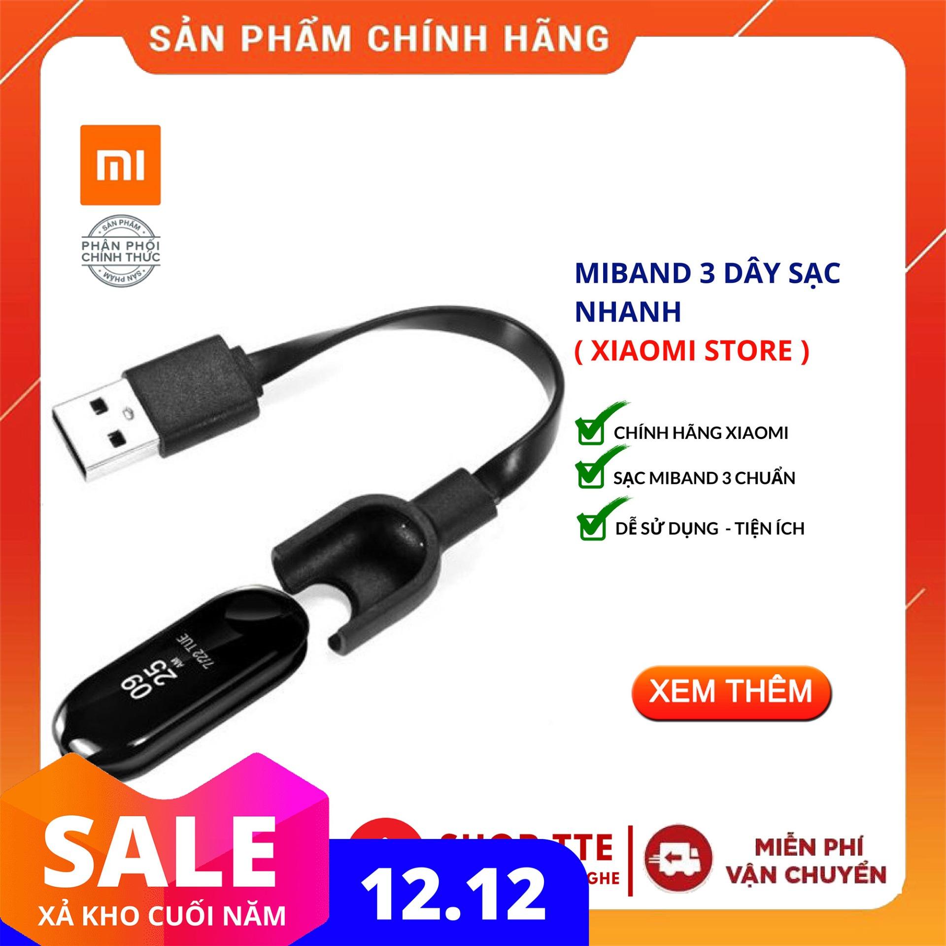 Cáp sạc dành cho Xiaomi MiBand 3