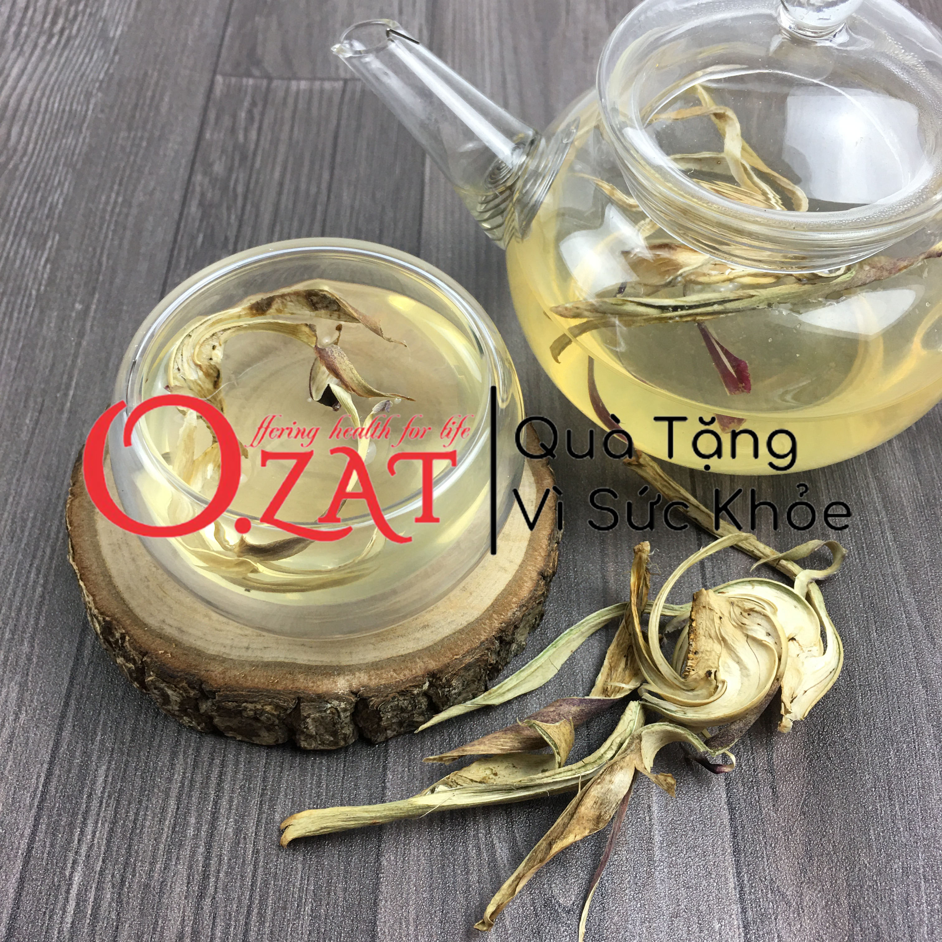Hoa atiso sấy khô O.ZAT 100g, trà hoa atiso