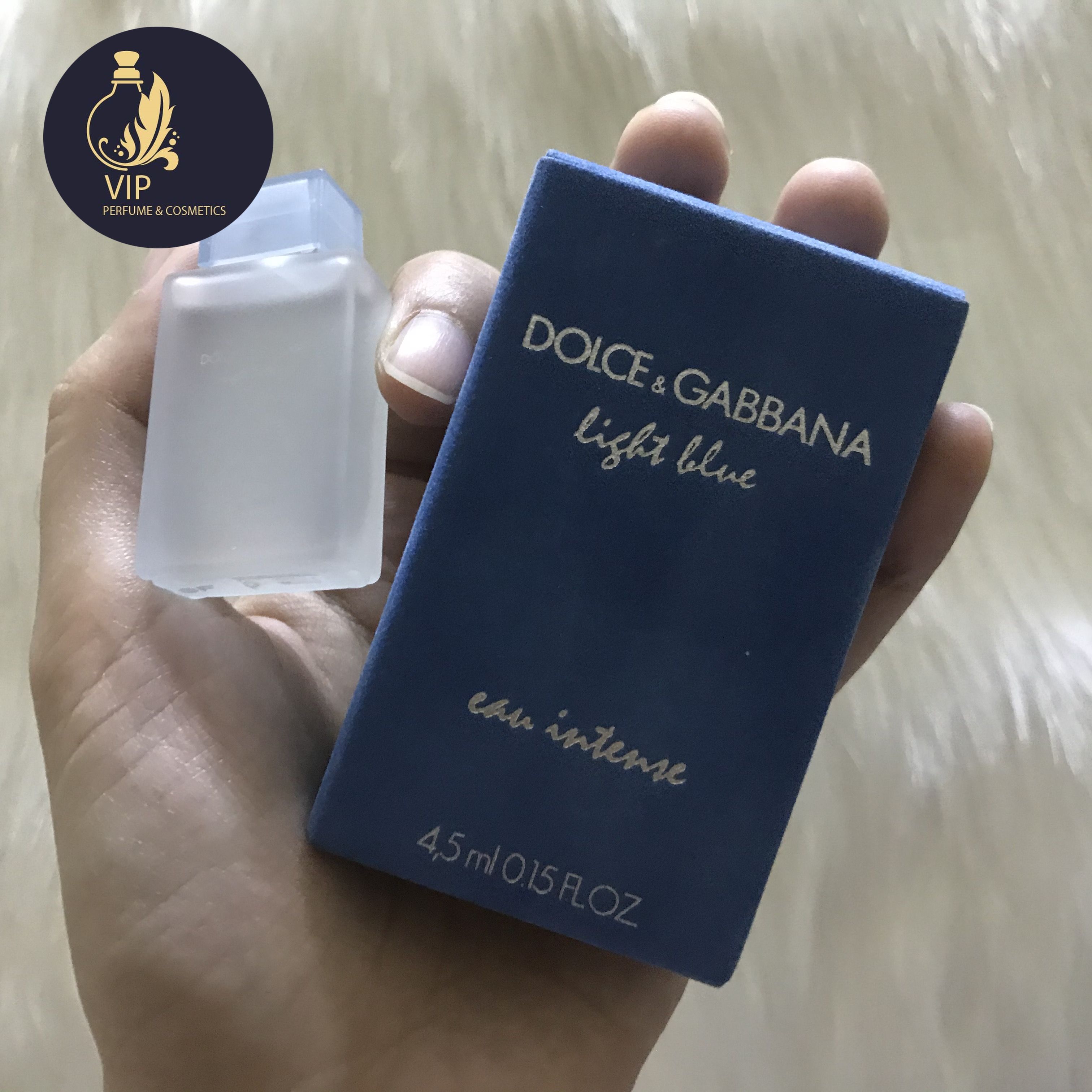 [HCM][ mini ] Nước hoa nữ Dolce & Gabbana Light Blue Eau Intense 4.5ml