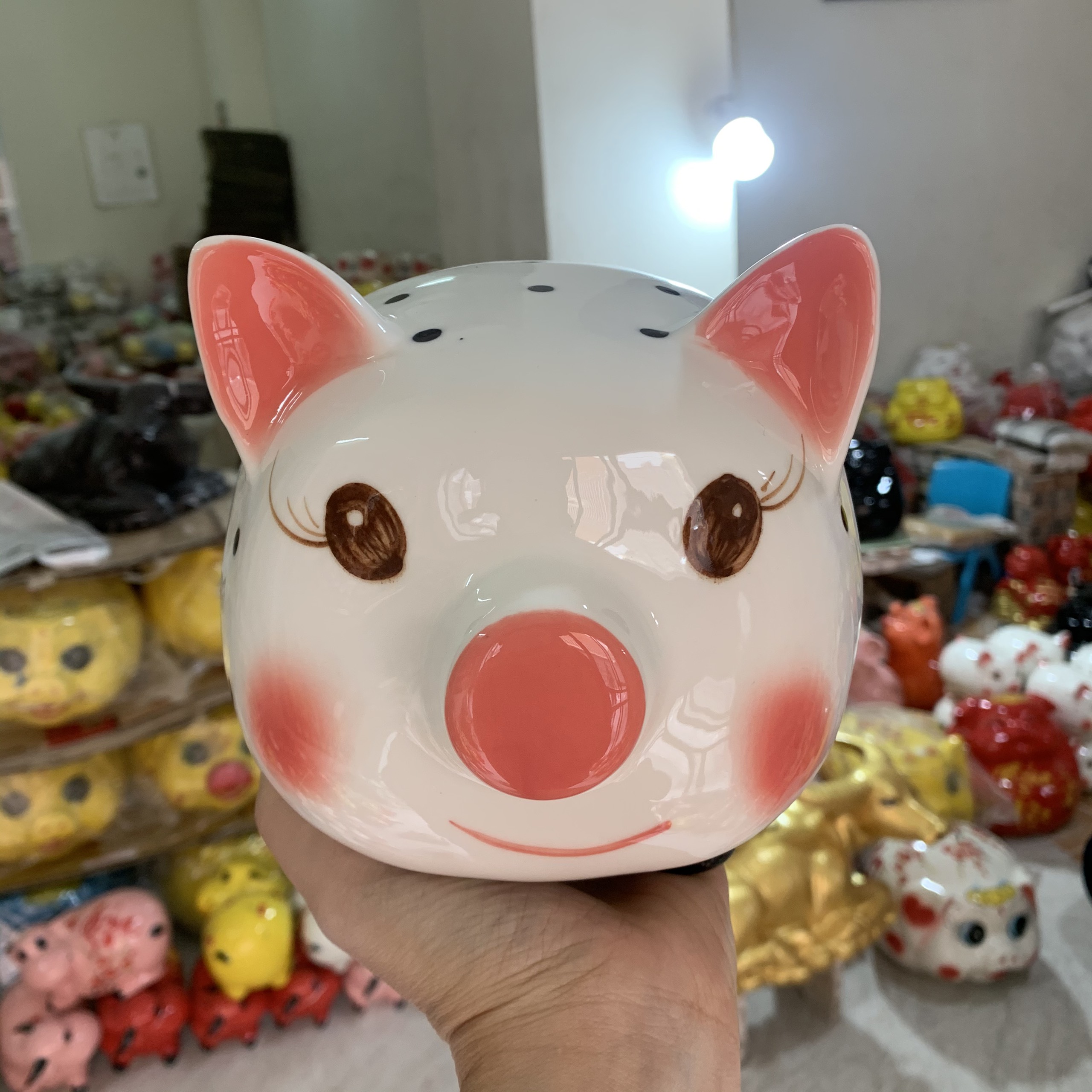 Ống heo - Con heo đất tiết kiệm may mắn siêu đẹp
