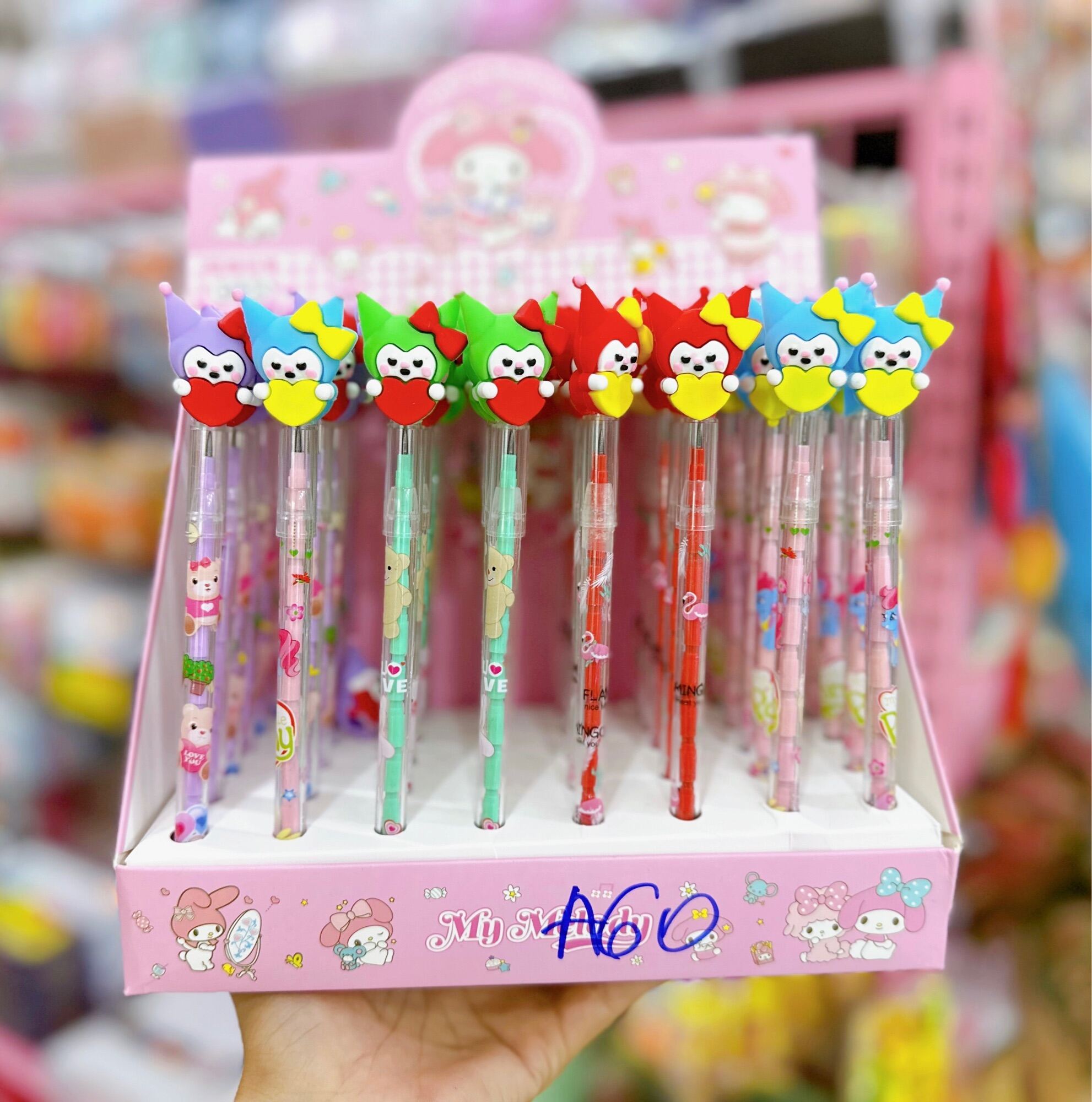 [MUA 2 GIẢM 5%]Bút Chì Khúc Mẫu Phi Hành Gia, Thức Ăn, Thú Cute Cho Bé