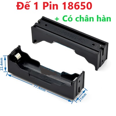 Mạch sạc pin tp4056 - sạc pin lithium 18650 - lion 3v7- 4v2 có ic bảo vệ pin - đế pin sạc 18650