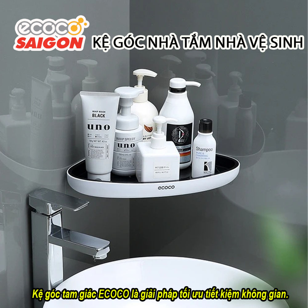 Kệ góc đa năng dán tường siêu chắc E2030