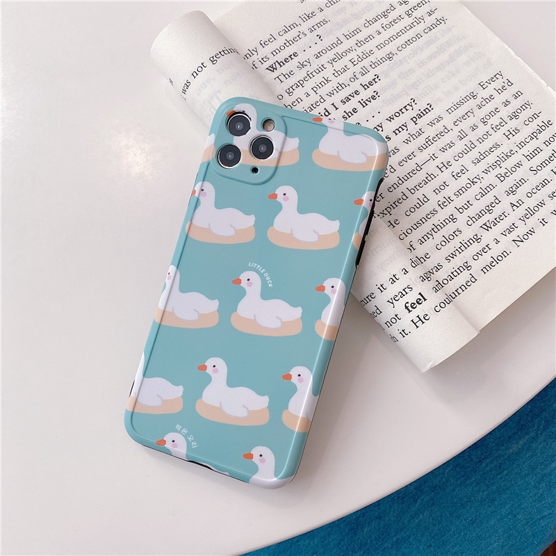 [HCM]Ốp iPhone Vịt Kute iPhone 7Plus/8Plus/X/Xs Max/11/11 Pro Max - ốp iphone