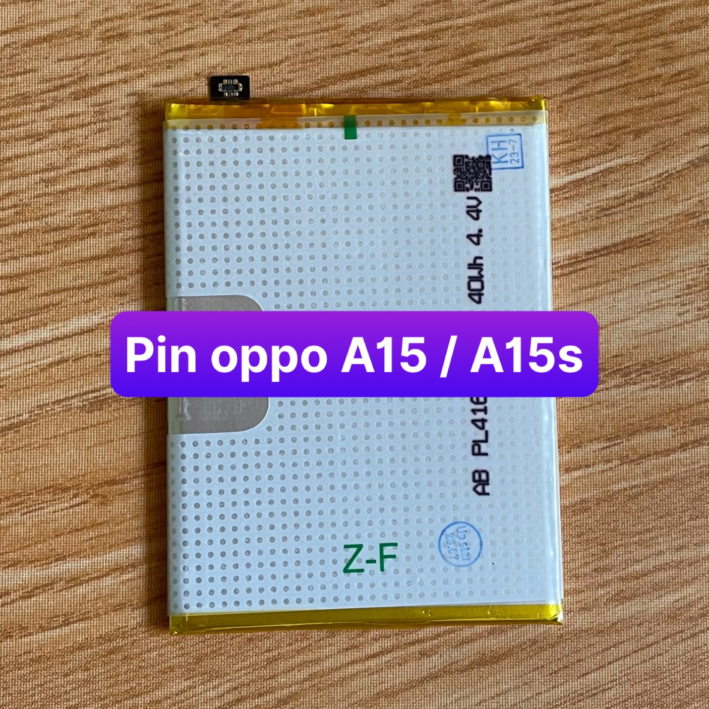 pin oppo A15 / A15s / A16k mã BLP817 (zin) lắp chung