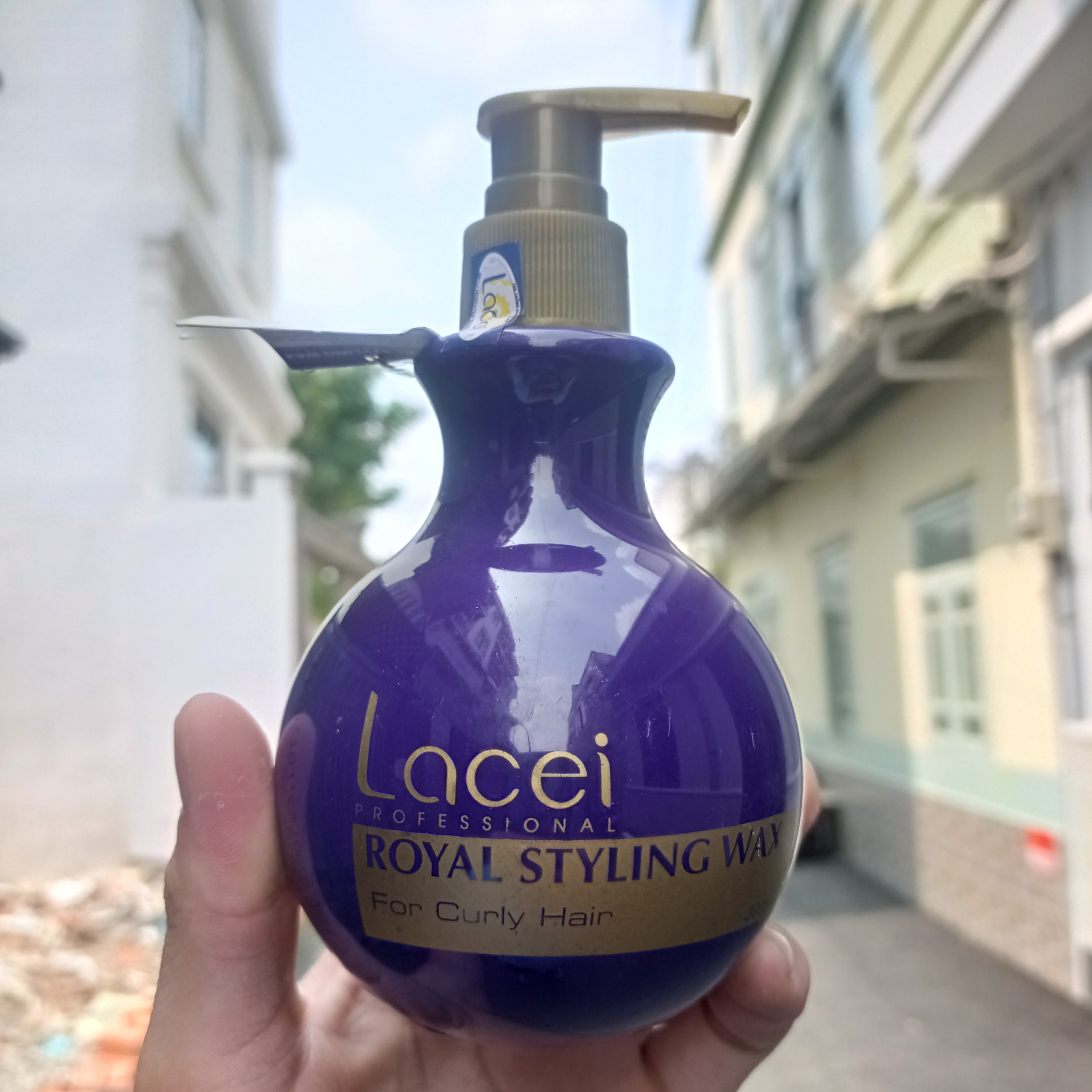 Wax tạo kiểu tóc uốn Lacei Royal Styling 300ml