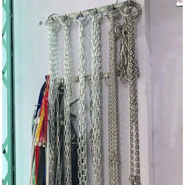 Xích chó mèo đủ size (2 li, 3li, 4li) dài 1.3 mét-2 mét