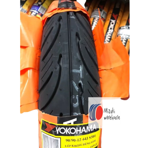 Vỏ Lốp trước xe Lead, SCR, Attila cao cấp Yokohama ( 90/90-12)