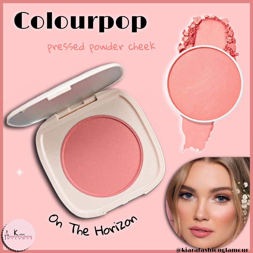 Phấn má hồng colourpop pressed blush compact on the horizon c - 12647