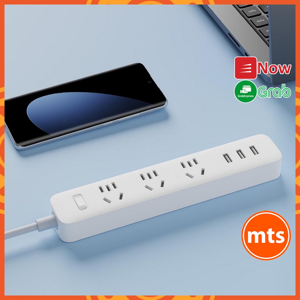 Ổ cắm điện thông minh Xiaomi Power Strip 3 Cổng USB 5V-2A