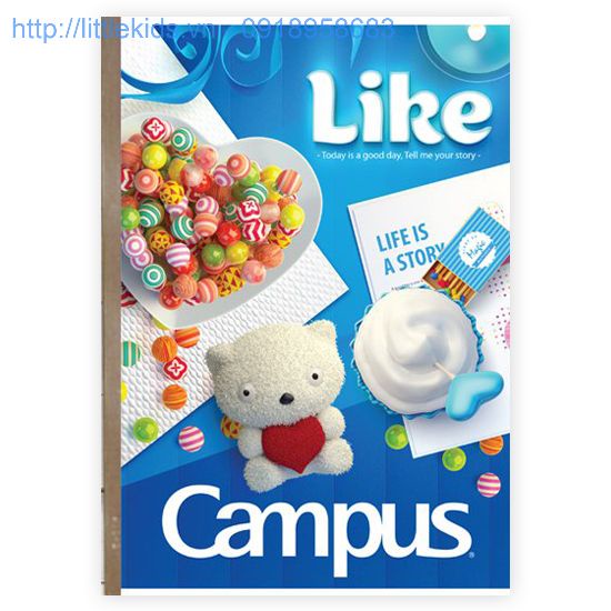Vở Kẻ Ngang Campus Gift 80 trang - Mua 10 tặng 1 - Văn phòng phẩm Bảo An