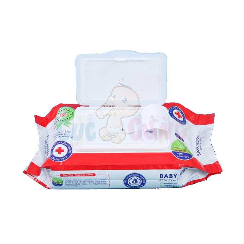 Khăn giấy ướt Baby Wipe 80 tờ (có mùi)
