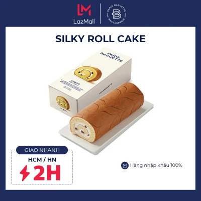 [Giao Nhanh HCM/HN] Bánh Bông Lan Cuộn Kem Tươi & Nho Khô Pais Baguette - Silky Roll Cake