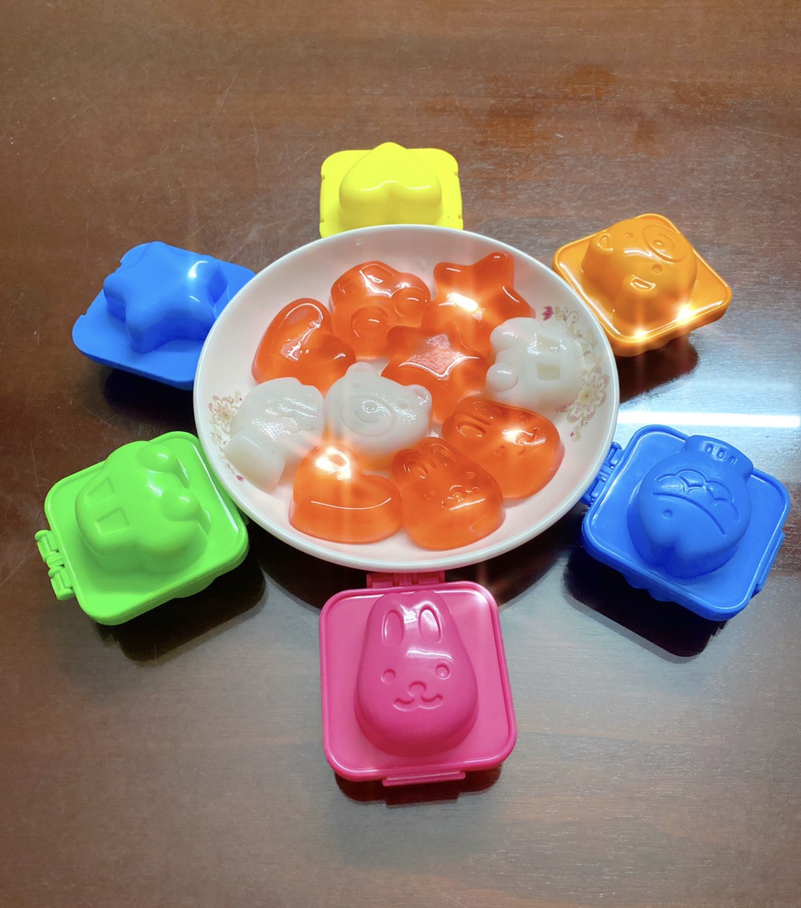 Bộ 6 Khuôn cơm cho bé ăn dặm kiểu nhật