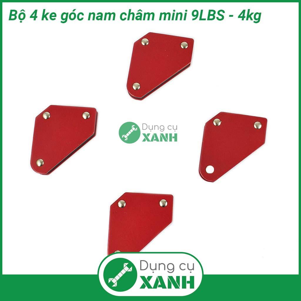 Bộ 4 ke góc nam châm mini 9LBS - 4Kg