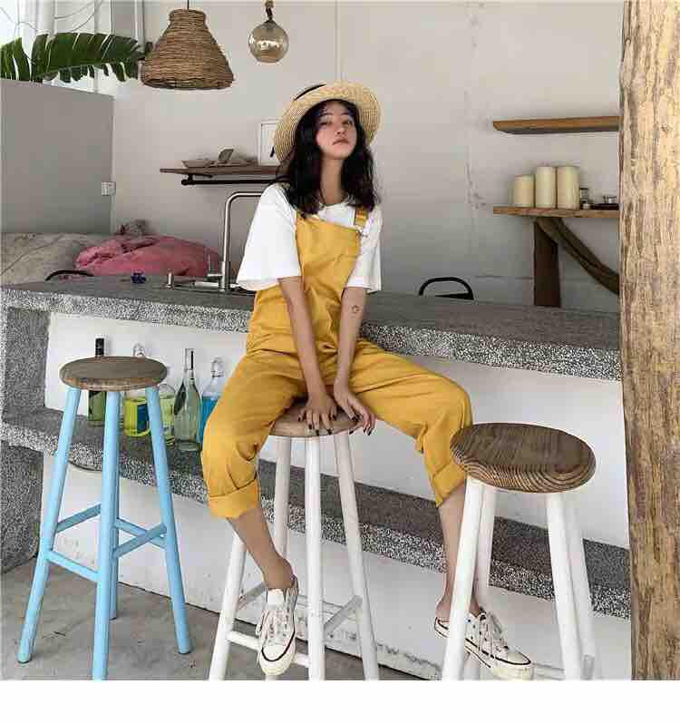 Quần yếm/Váy yếm dễ thương chất kaki siêu đẹp