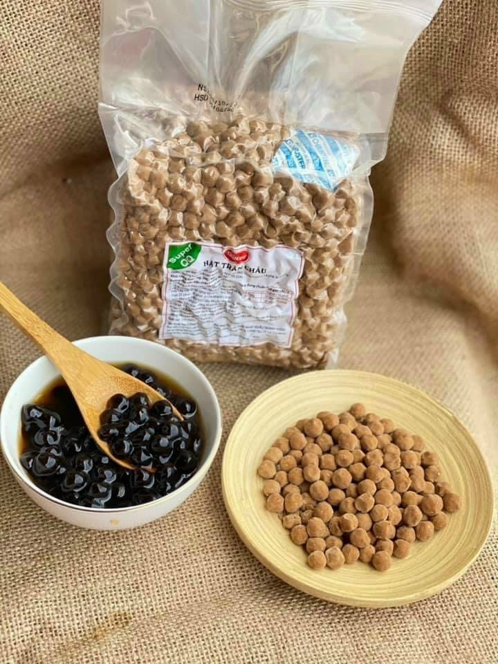 [SALE DATE THÁNG 3] Trân châu đen 2kg hiệu TAIWAY [hạt dai chuẩn vị Đài Loan]