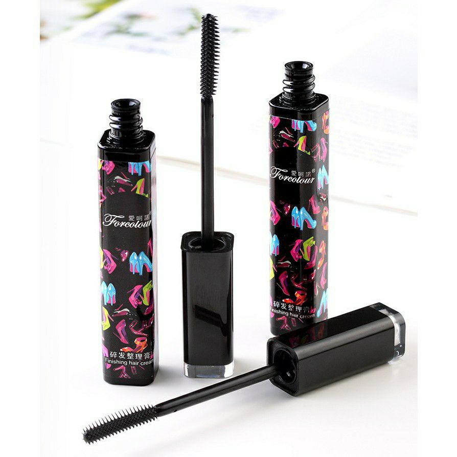 Chải tóc Mascara tạo kiểu tóc đẹp, vuốt tóc con gọn vào nếp