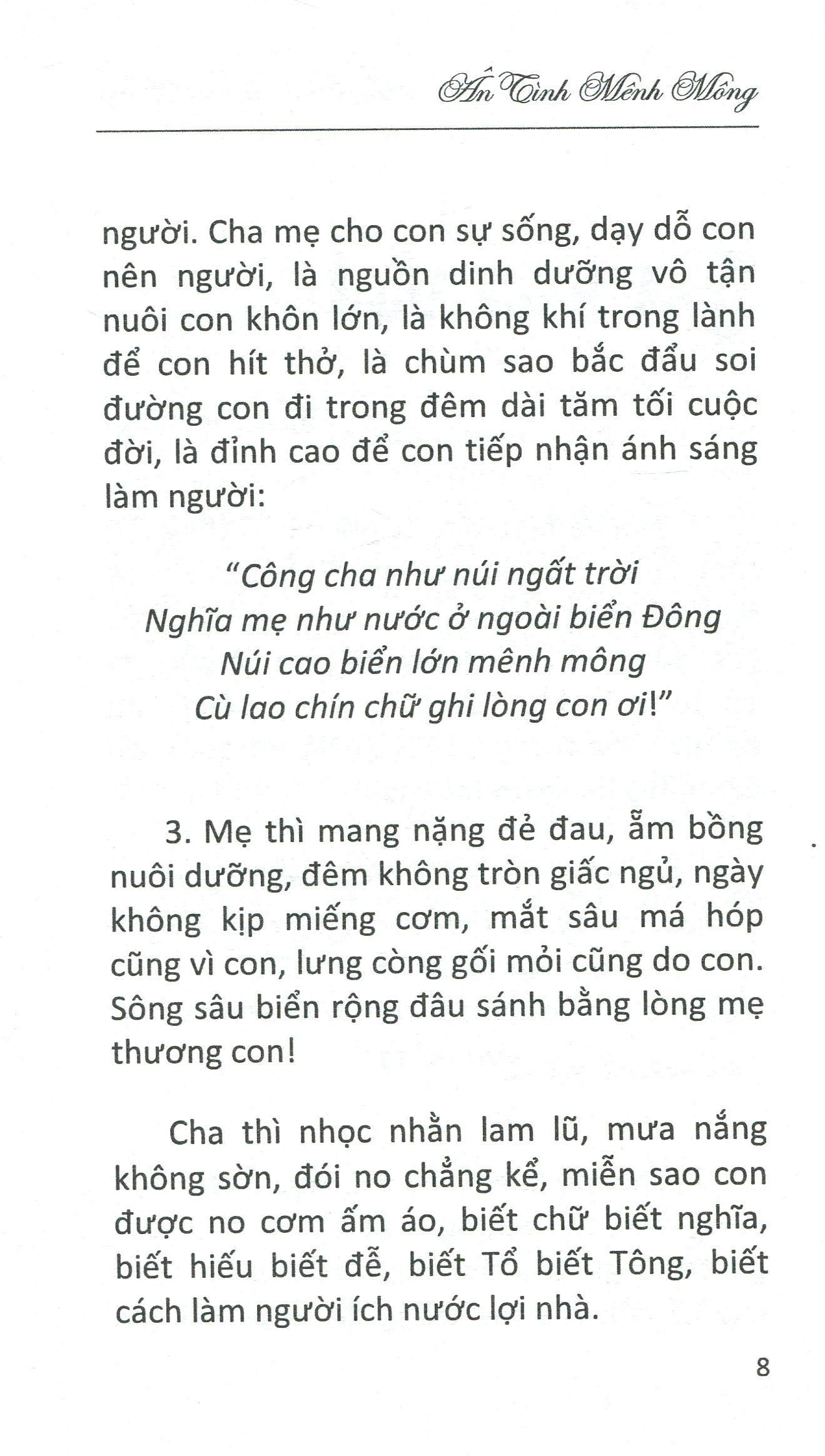 Ân Tình Mênh Mông