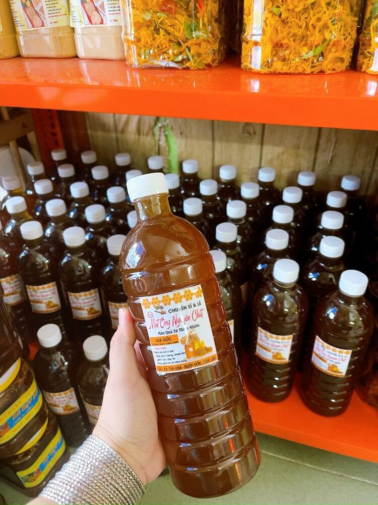 Mật ông hoa cafe chai 1 lít thơm ngon
