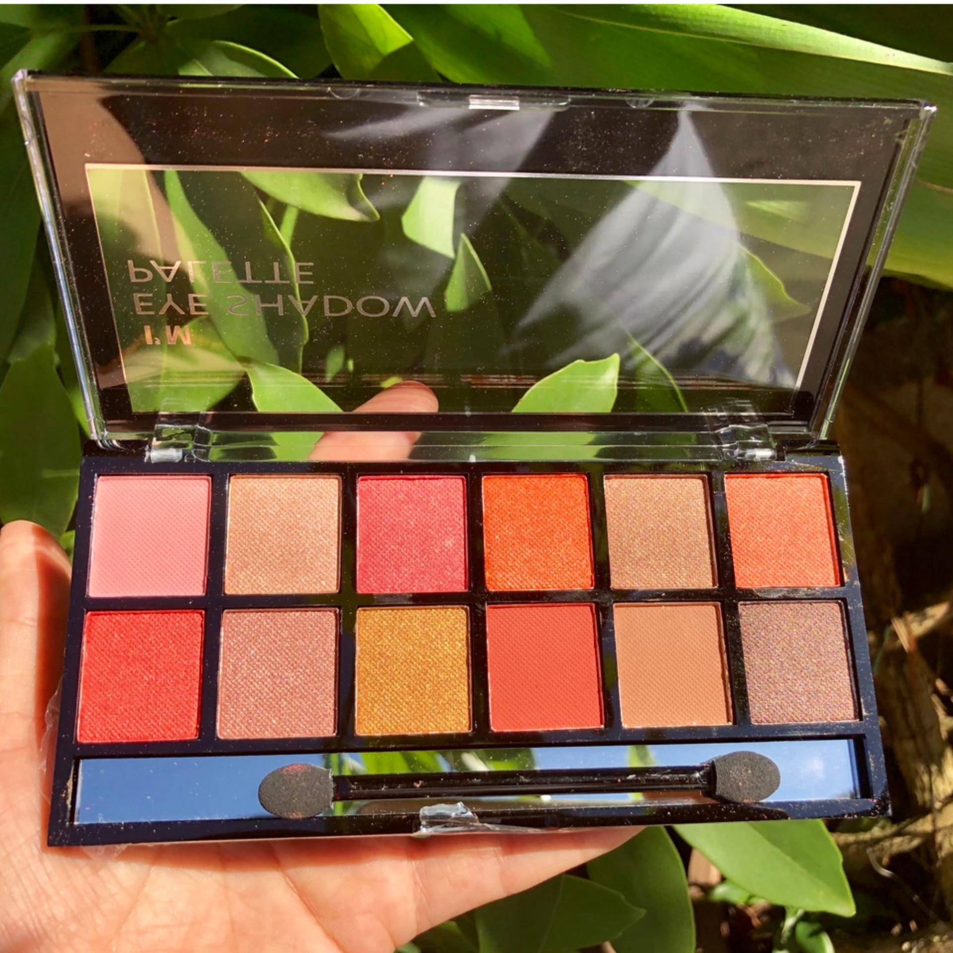 Set phấn mắt 12 màu geometry eye shadow palette