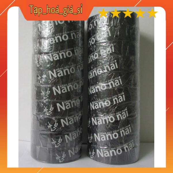 (Com bo 5 cuộn) Băng Dính Cách Điện Nano 20y
