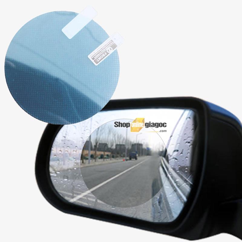 Miếng Dán NaNo Film Chống Mưa, Mờ, Chói Cho Gương Chiếu Hậu Xe Hơi, Xe Máy