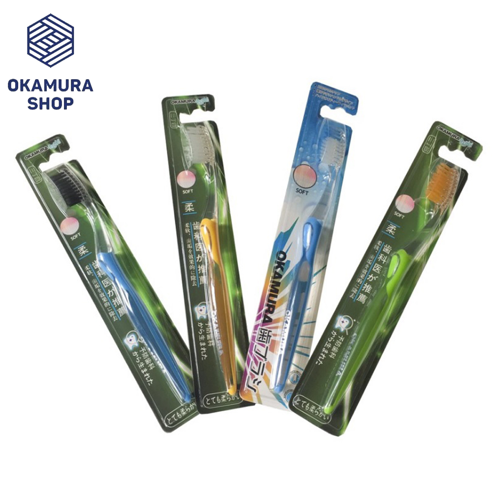 [HCM]Bàn chải đánh răng Okamura chất lượng Nhật Bản