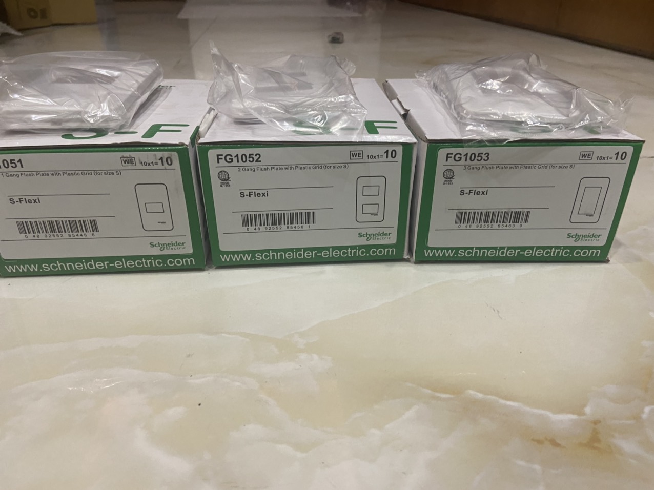 Mặt 123 công tắc schneider dòng S-FLEXI