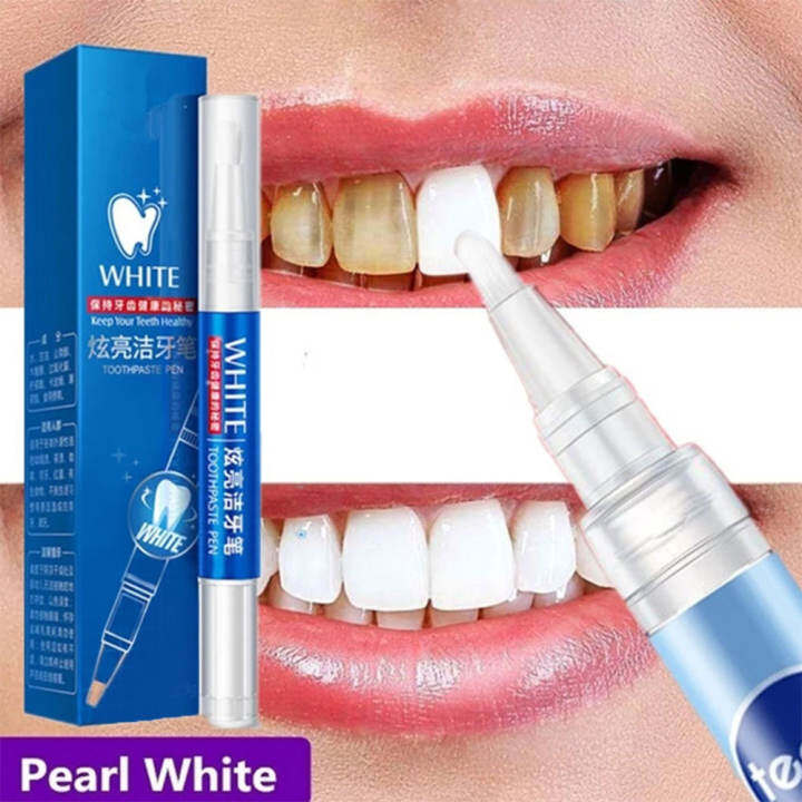 Bút làm trắng răng Gel làm sạch răng tự nhiên Smile Vệ sinh răng miệng Sức khỏe Loại bỏ mảng bám Vết bẩn Tẩy trắng Kem đánh răng