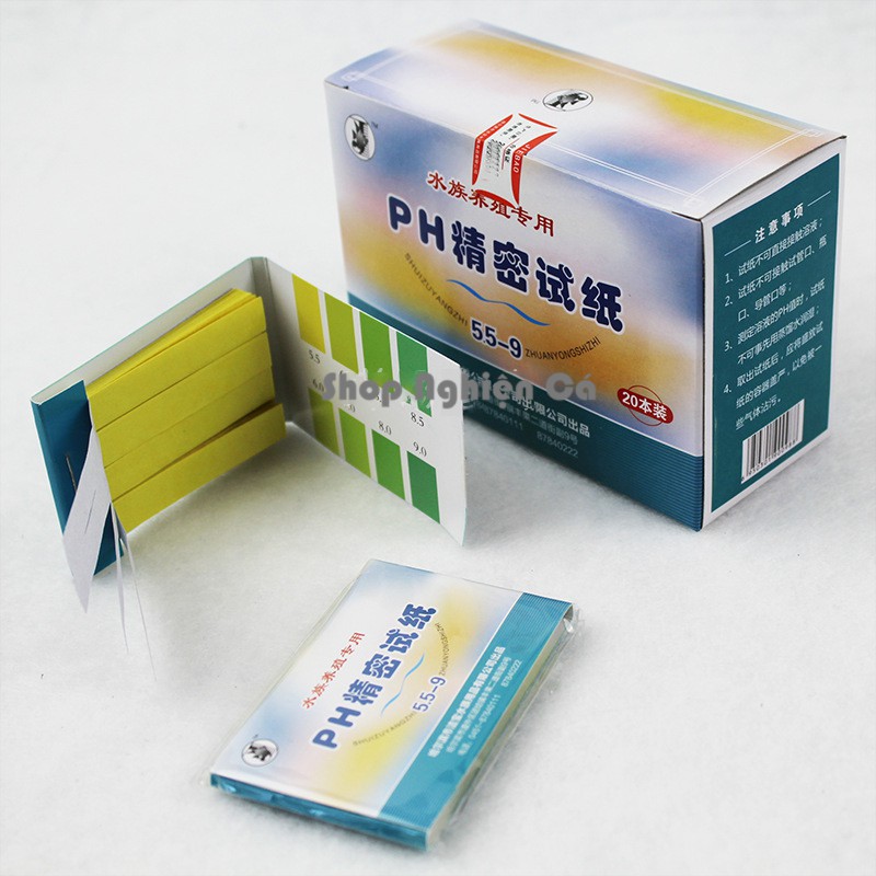 Giấy Quỳ Tím giấy Đo Độ PH 1-14 tập 80 tờ