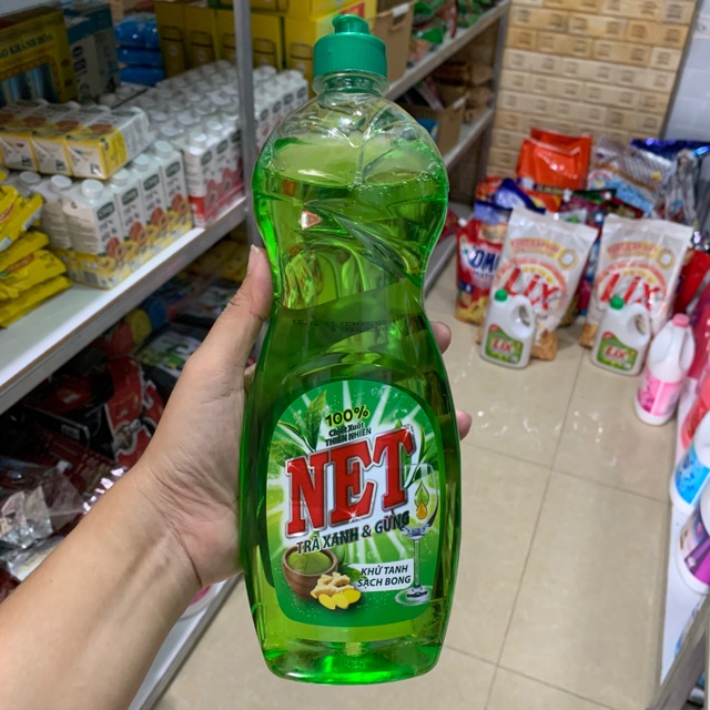 COMBO 2 Chai  Nước Rửa chén NET 750g đậm đặc trà gừng