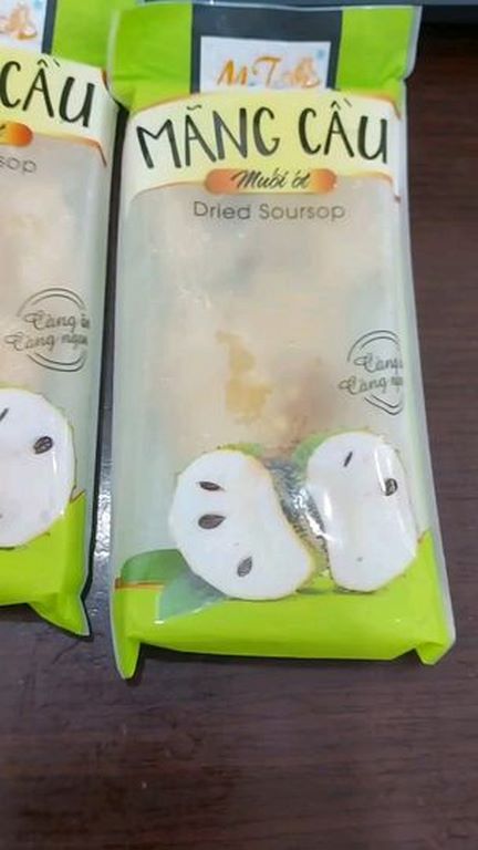 Mãng cầu sấy muối ớt mt - cực ngon 250g