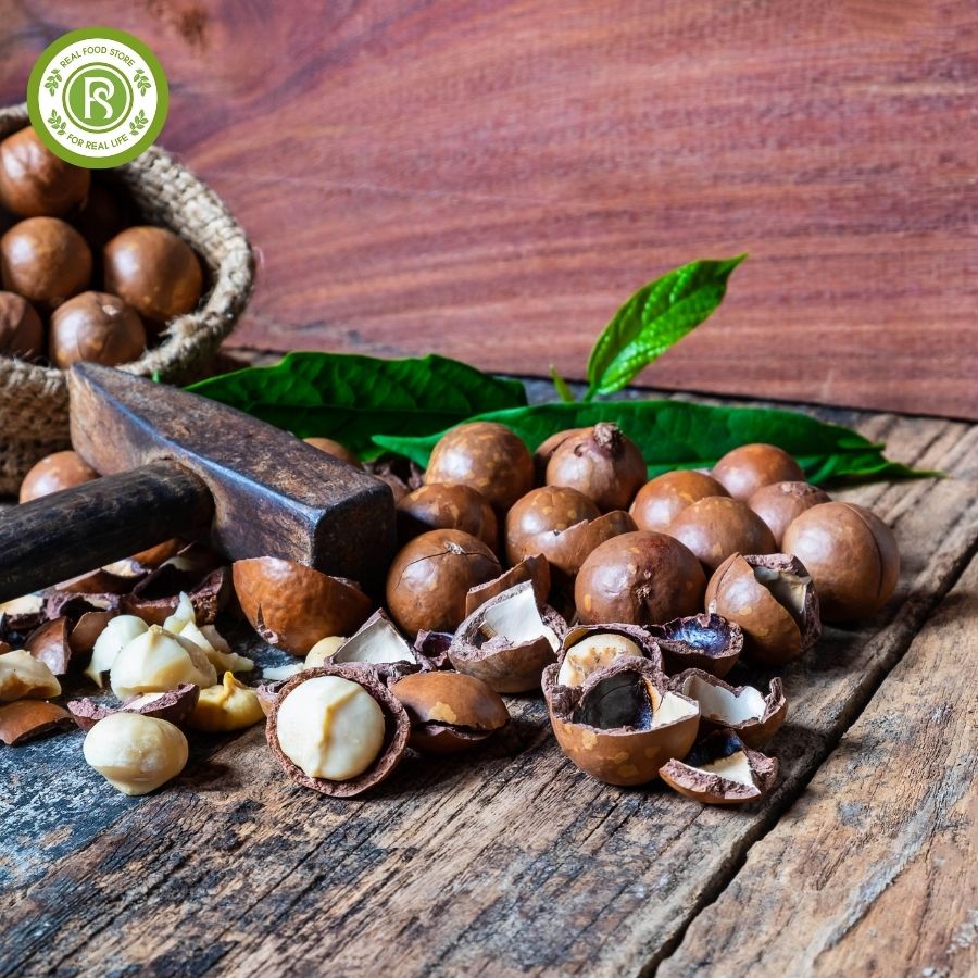 Hạt Macca nứt vỏ REAL FOOD