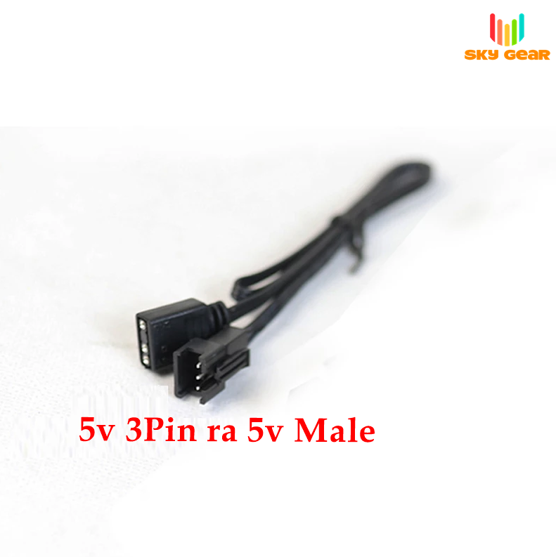 Cáp chuyển led 5v VDG 5v 3Pin 12v 4Pin