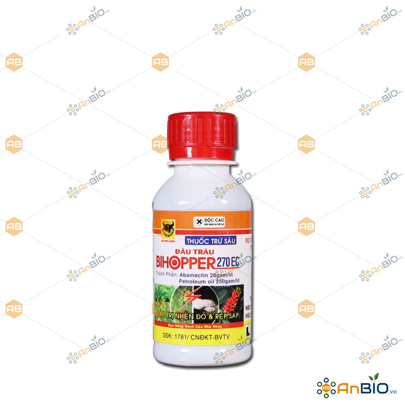 [HCM]ĐẦU TRÂU BIHOPPER 270EC chai 100ml ĐẶC TRỊ NHỆN ĐỎ VÀ RỆP SÁP - B4.1041