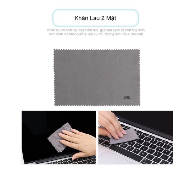 Bộ vệ sinh laptop máy tính macbook máy ảnh điện thoại 5 trong 1 JRC FUKI bộ dụng cụ vệ sinh đa năng tiện dụng PKMA8