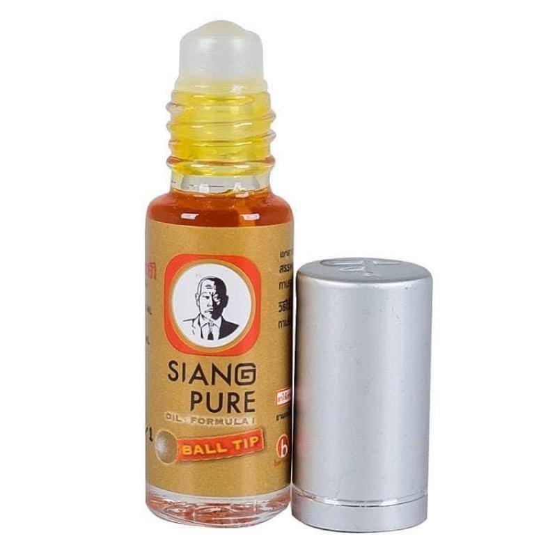 Dầu gió lăn Siang Pure Oil Ball Tip Thái Lan 3cc giá rẻ