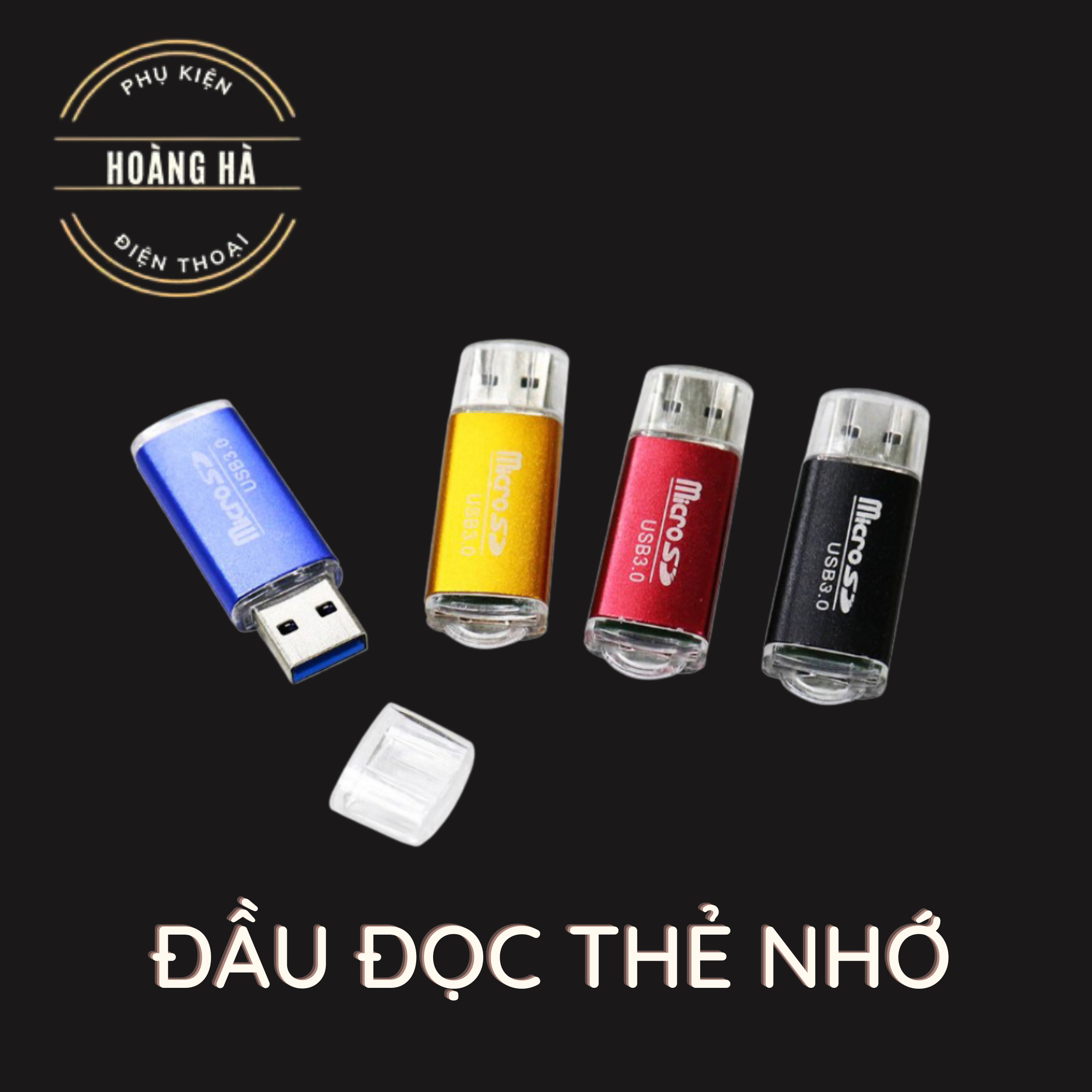 Đầu Đọc Thẻ Nhớ Micro-SD Mini Nhôm Giá Rẻ