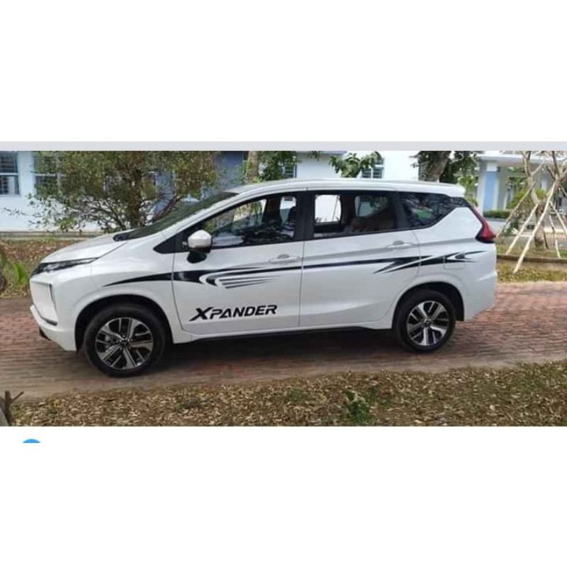 Tem dán sườn xe Xpander, tem dán trang trí xe Xpander